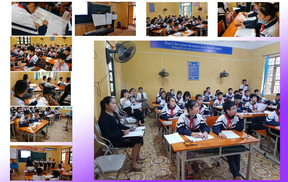 Thực nghiệm nội dung môn Âm nhạc về chủ đề “Dân ca Quan họ” tại trường THCS Đồng Vương, Yên Thế