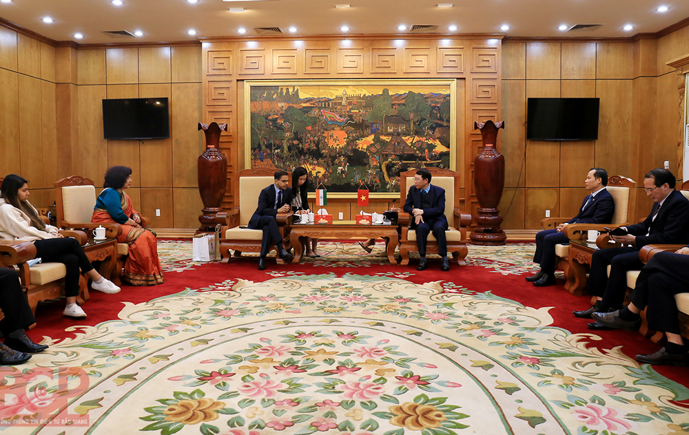 Ấn Độ tài trợ chương trình học bổng ITEC trong phát triển nguồn nhân lực cho Bắc Giang