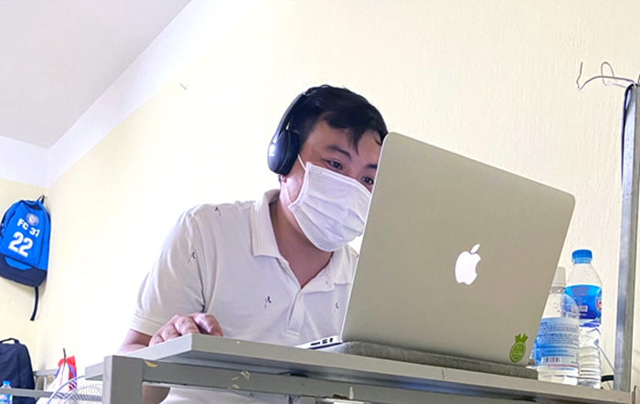 Bắc Giang: Tăng cường dạy học trực tuyến ngay cả trong khu cách ly tập trung