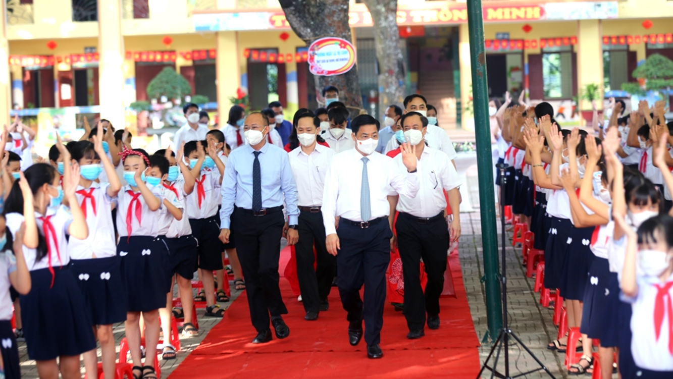 Ngành Giáo dục Bắc Giang đã chính thức bước vào năm học 2021-2022