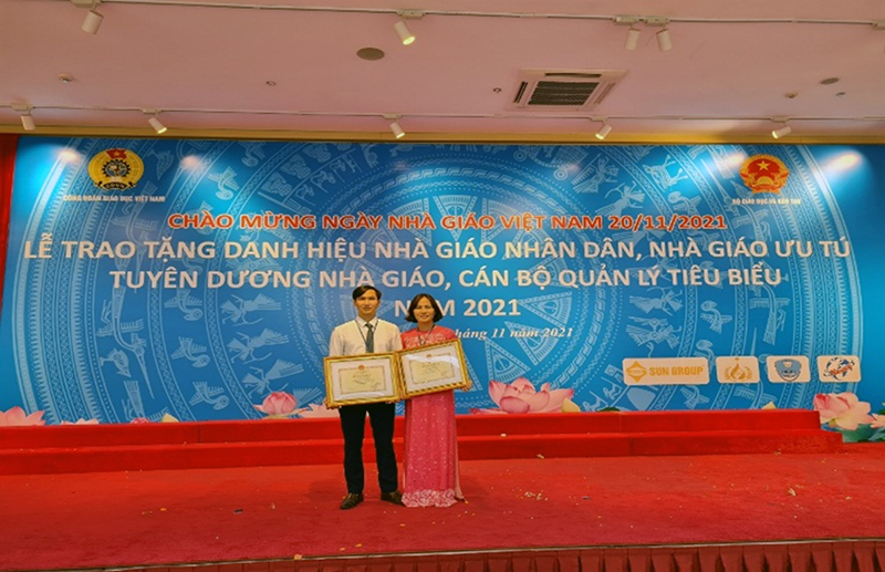 Bắc Giang có hai nhà giáo được Bộ Giáo dục và Đào tạo vinh danh nhà giáo và cán bộ quản lý giáo...