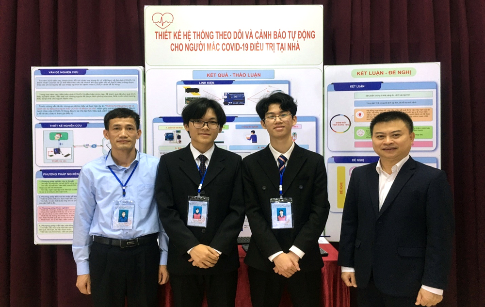 Bắc Giang tiếp tục có dự án đoạt giải trong Cuộc thi Khoa học kỹ thuật cấp quốc gia dành cho học...
