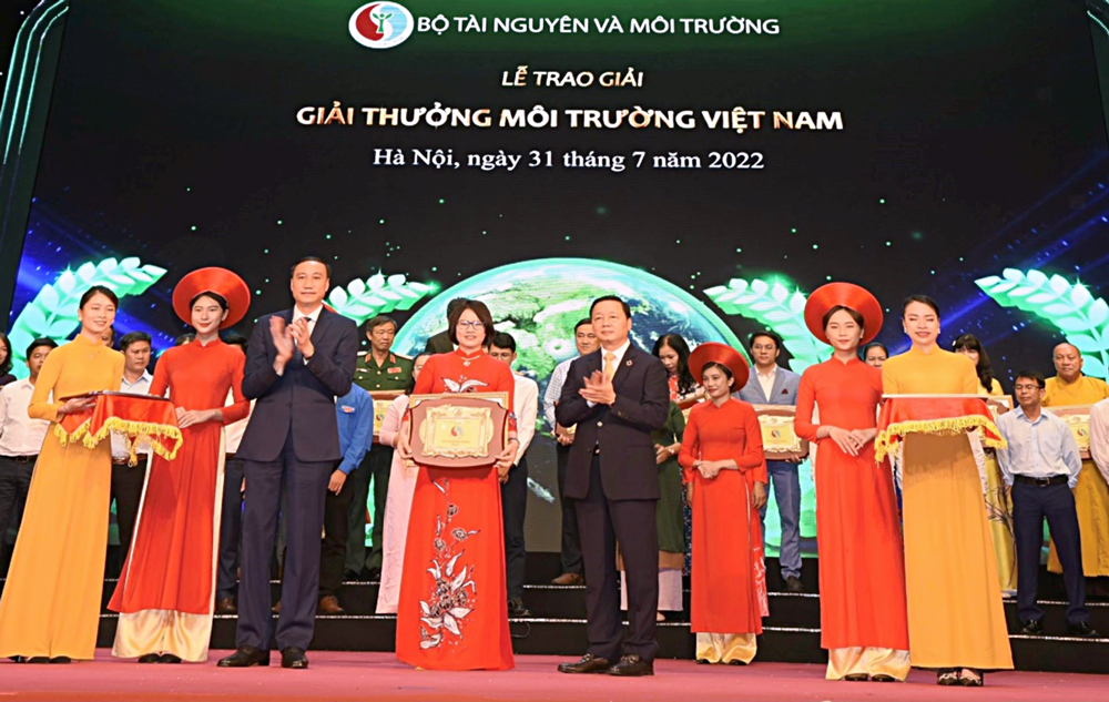 Trường Tiểu học Ngọc Sơn, Hiệp Hòa vinh dự được nhận Giải thưởng môi trường Việt Nam giai đoạn...