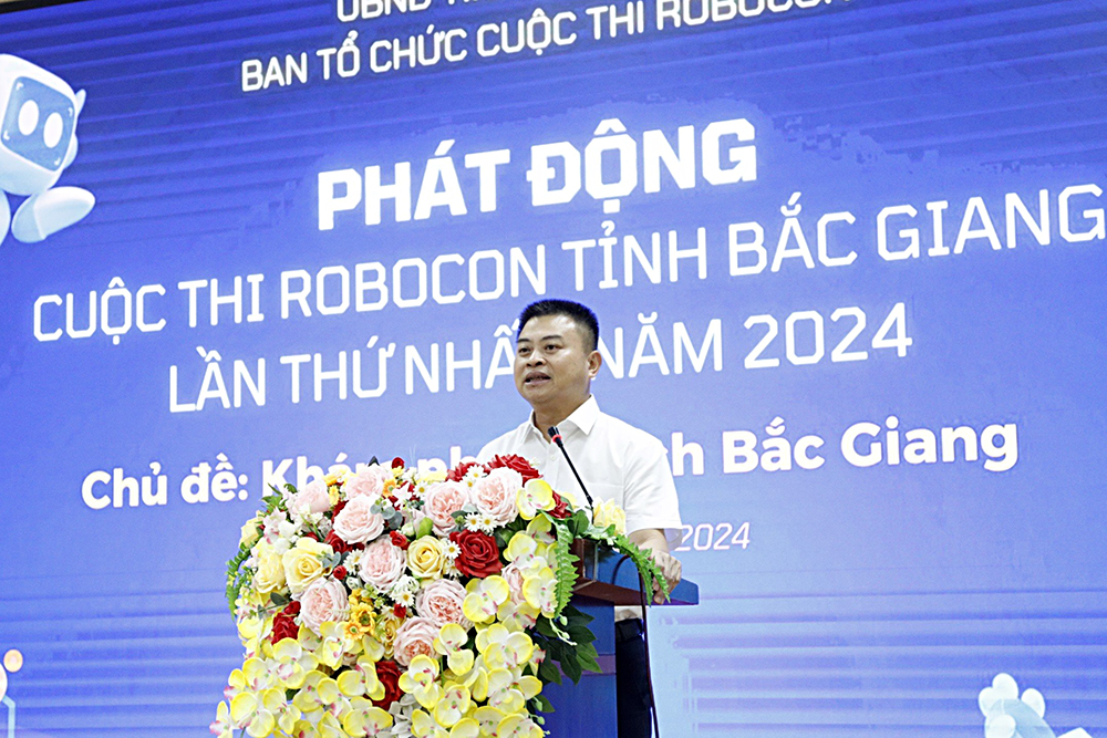 Phát động Cuộc thi Robocon tỉnh Bắc Giang lần thứ nhất, năm 2024