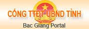Cổng TTĐT UBND tỉnh Bắc Giang