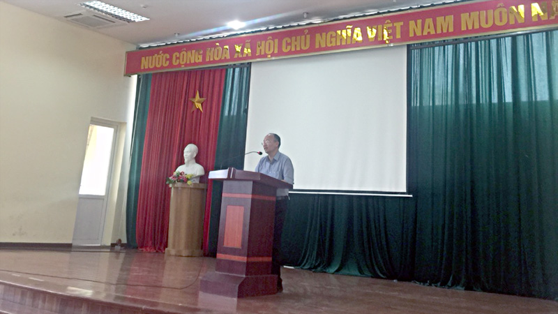 Đồng chí Trần Tuấn Nam - Giám đốc Sở GD&ĐT kết luận tại hội nghị.
