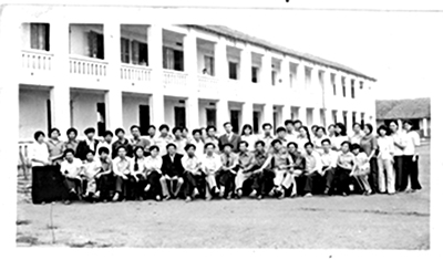 Hội đồng giáo dục nhà trường tháng 4/1985.