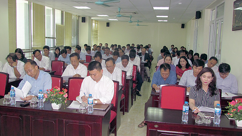 Ngành Giáo dục tỉnh Bắc Giang quyết tâm nỗ lực, khắc phục mọi khó khăn, hoàn thành thắng lợi các mục tiêu, nhiệm vụ năm học 2018-2019 và năm 2019.