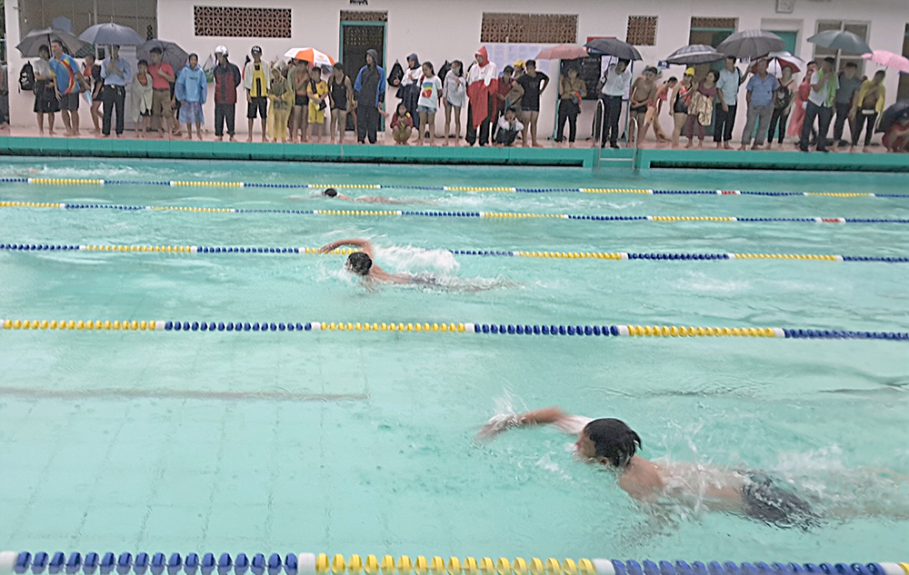 Việt Yên tổ chức hoàn thành giải bơi trong Hội khỏe Phù Đổng năm học 2019-2020
