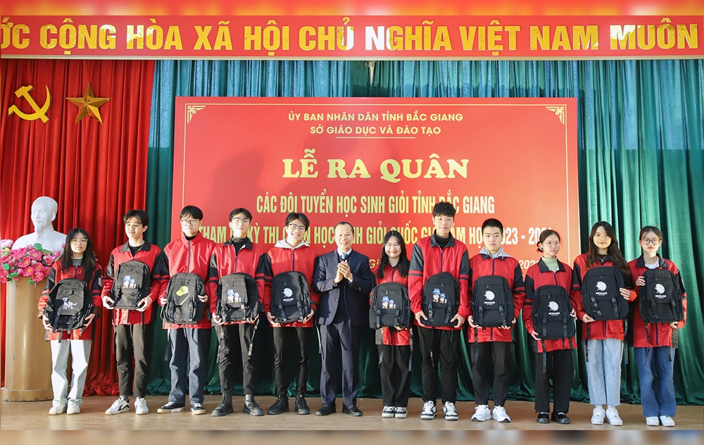 Bắc Giang: Ra quân các đổi tuyển dự kỳ thi chọn học sinh giỏi văn hóa quốc gia năm học 2023-2024