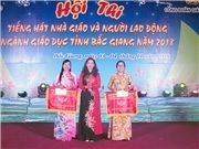 Ngày thứ hai Hội thi "Tiếng hát nhà giáo và người lao động ngành giáo dục tỉnh Bắc Giang” năm...