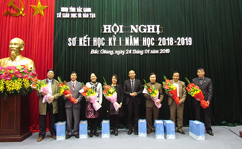 Ngành Giáo dục tỉnh Bắc Giang sơ kết học kỳ I, triển khai nhiệm vụ học kỳ II năm học 2018-2019