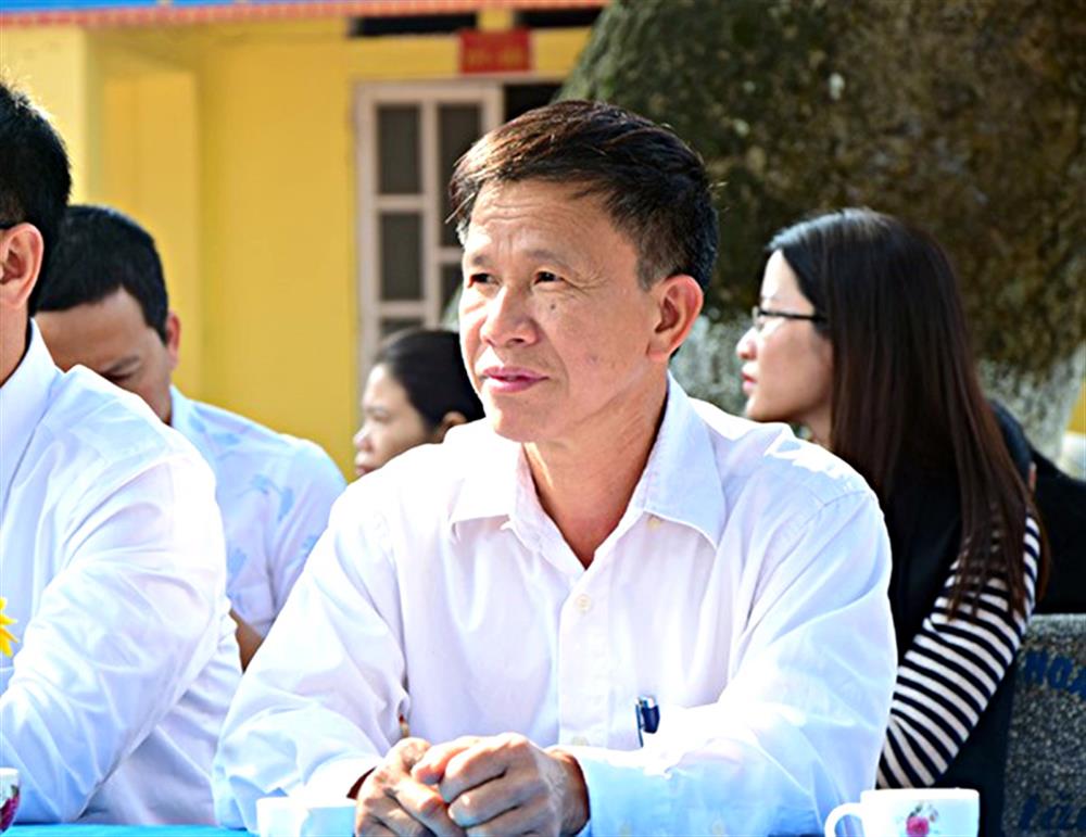 Ông Ngô Văn Sự - Phó Chủ tịch UBND xã Mai Trung đến tham dự chương trình.