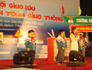 Học sinh tiểu học tỉnh Bắc Giang tham dự Hội giao lưu tìm hiểu kiến thức ATGT cấp quốc gia năm...